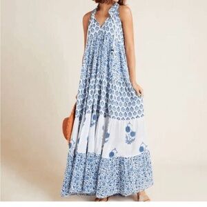Anthropologie, Ro’s garden sofia maxi dress. Size S. New with tags